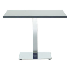 mesa de reuniones moderna / de metal / rectangular