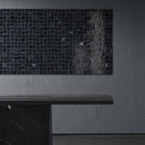 mosaico de interior / de pared / de vidrio / cuadrado