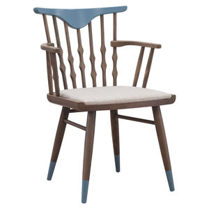 silla moderna / tapizada / con reposabrazos / ergonómica