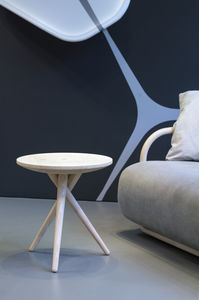 mesa auxiliar / moderna / de roble / de nogal