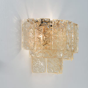 aplique moderno / de cristal de Murano / de incandescencia