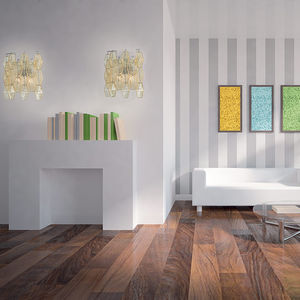 aplique moderno / de cristal de Murano / LED