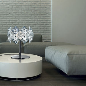 lámpara de mesa / moderna / de cristal / de interior