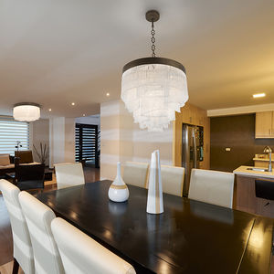 luminaria suspendida / LED / de vidrio
