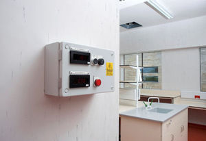 revestimiento de pared de PVC / para uso profesional / ignífugo / antimicrobiano