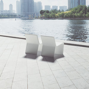 silla moderna / ergonómica / impermeable / de hormigón reforzado con fibra