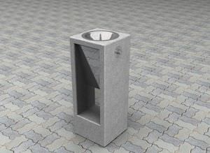 fuente para beber de exterior / de hormigón