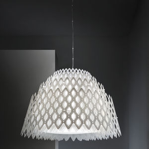 lámpara suspendida / moderna / de Lentiflex® / de Cristalflex®