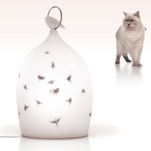 lámpara de mesa / de diseño original / de interior / de porcelana