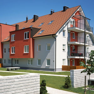teja marsellesa / de arcilla / roja