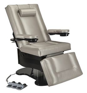 sillón de pedicura de vinilo / con bomba hidráulica