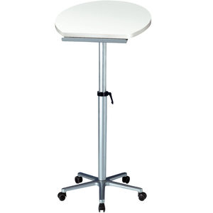 mesa de ordenador moderna / de aluminio fundido / de acero / para edificio público