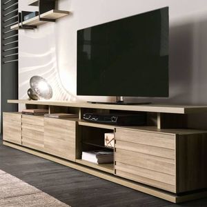 mueble de televisión moderno / de melamina