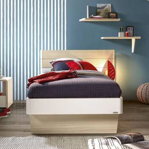 cama estándar / de soltero / moderna / con cabecero