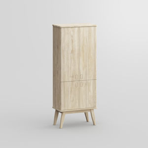 aparador alto / de diseño / de roble / de nogal