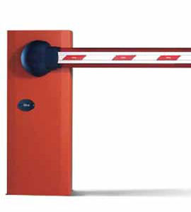 barrera de control de acceso / levadiza / de aluminio / para edificio público
