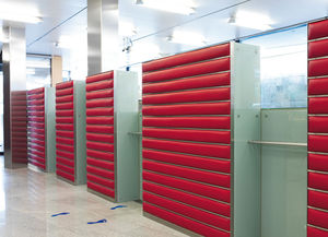 sistema de fijación de acero inoxidable / para interiores / para paneles / para mueble