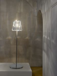 lámpara de pie / moderna / de interior / de cristal