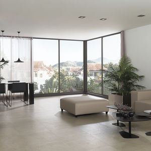 baldosa de pared / para pavimento / de gres porcelánico / de color liso