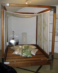 cama con dosel / de matrimonio / moderna / a medida