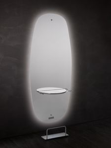 tocador moderno / laminado / de pared / para peluquería