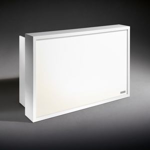 mostrador de recepción de Plexiglas® / laminado / con luz / para peluquería