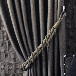 tela de tapicería / para cortinas / de color liso / de poliéster