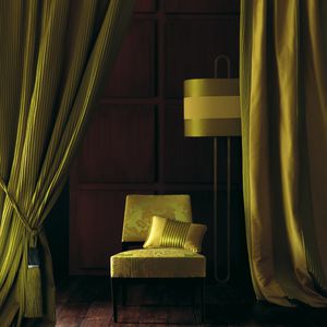 tela para cortinas / de rayas / de poliéster / de algodón