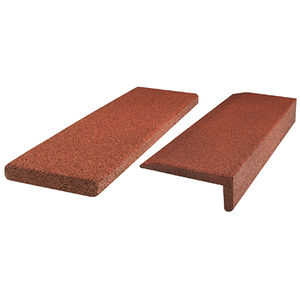borde de jardín / de caucho / rectangular