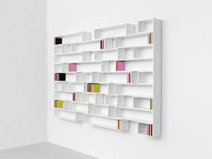 estantería mural / moderna / de MDF / para CD