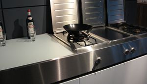 encimera de acero inoxidable / para cocina