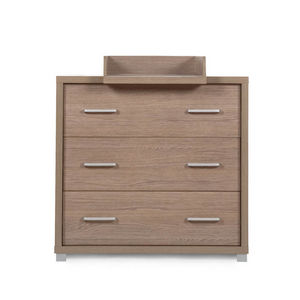 cómoda moderna / de MDF / infantil (unisex) / marrón