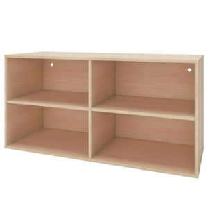 estantería de diseño escandinavo / de madera / para oficina / para cocina