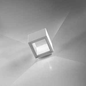 aplique moderno / de aluminio / LED / blanco