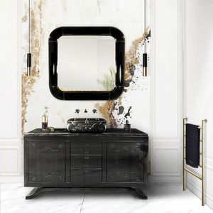 espejo de pared / para salón / para dormitorio / moderno