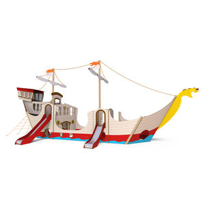estación de juego de aluminio / de HPL / para parque infantil / modulable