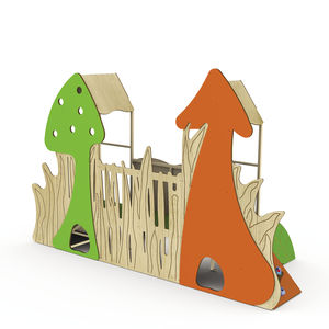 tobogán recto / para parque infantil