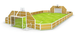 polideportivo para espacio público