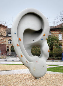 roca de escalada para parque infantil