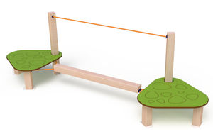 barra de equilibrio para parque infantil