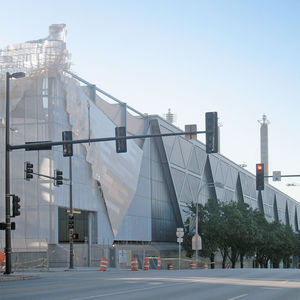 celosía con lamas de aluminio / de acero galvanizado / para fachada / vertical