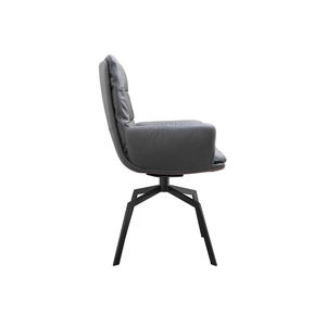 silla moderna / con reposabrazos / patín / de cuero artificial