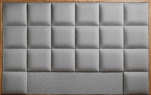 cabecero para cama doble / moderno / de tela