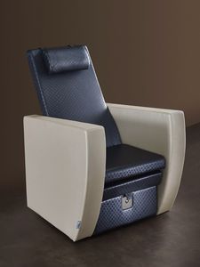 sillón de pedicura de cuero