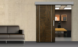 sistema de fijación aluminio / para puerta / corredero