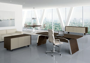 escritorio de director / de madera / moderno / para el sector servicios