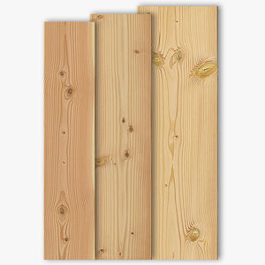 tarimas de exterior de madera maciza / de douglas / para pegar / sostenibles