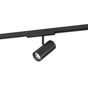 iluminación sobre riel LED / redonda / de aluminio / para el sector servicios