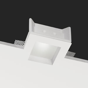 downlight empotrable / LED / halógeno / cuadrado
