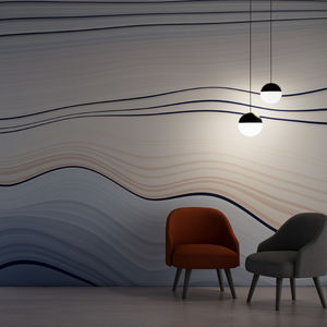 revestimiento de pared de vinilo / para uso residencial / profesional / liso